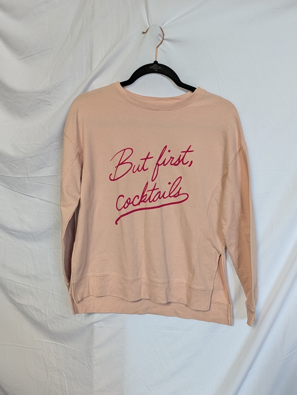 Wildfox Pale Blush Crewneck Sweatshirt